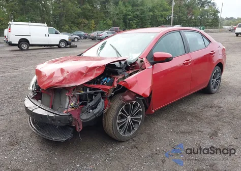 2015 Toyota Corolla L/Le/Le Pls/Prm/S/S Pls из США, поврежденный, VIN 2T1BURHE8FC452570